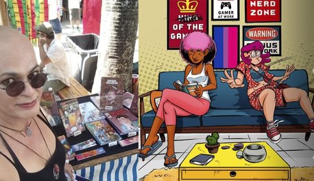 contrafcast-entrevista-mulher-trans-bancaria-e-cartunista-luiza-lemos